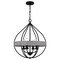 Quoizel Tansy 4-Light Matte Black Pendant QP5339MBK - alternate 5